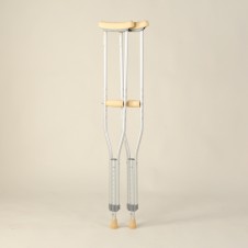 Костыли алюминиевые Stabile с устройством против скольжения